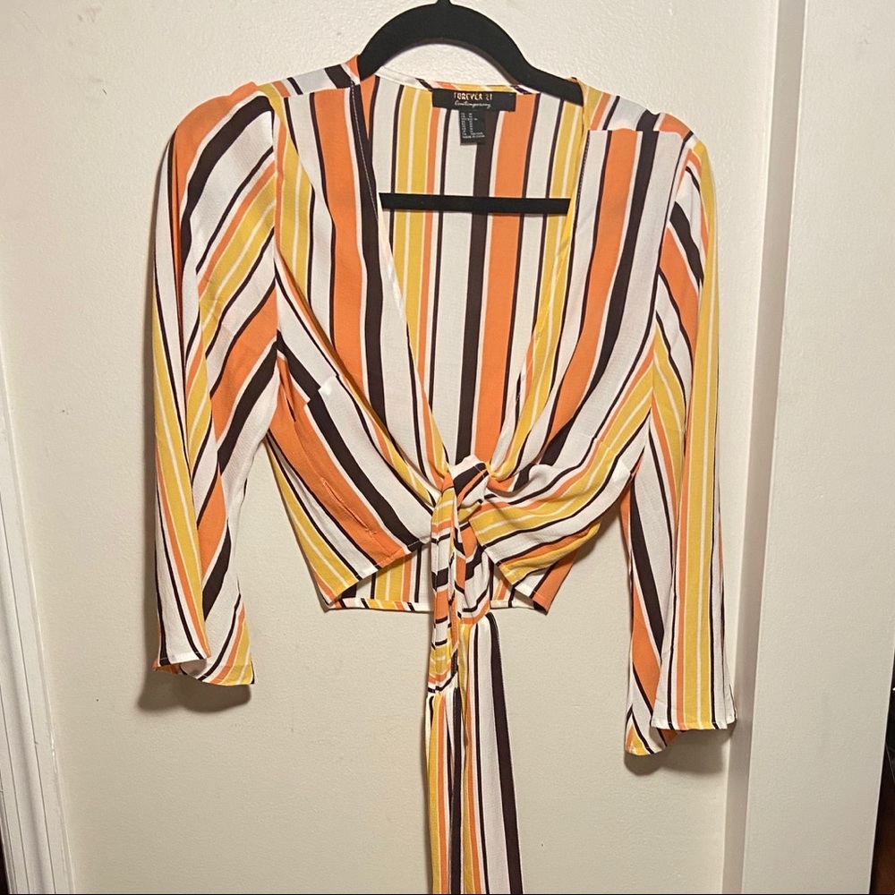 super cute wrap around top